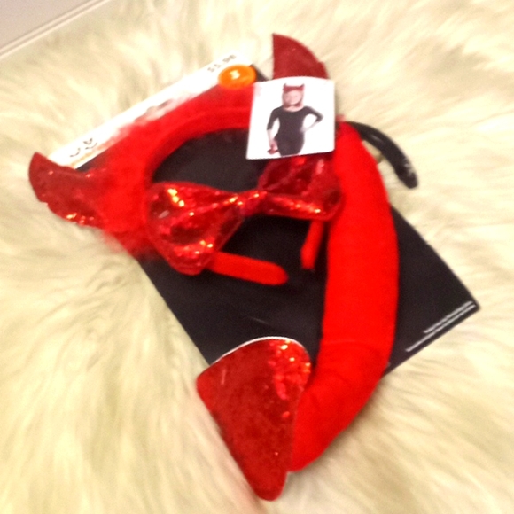 Halloween Devil Kit- 3 Pc Accessories - Picture 12 of 12